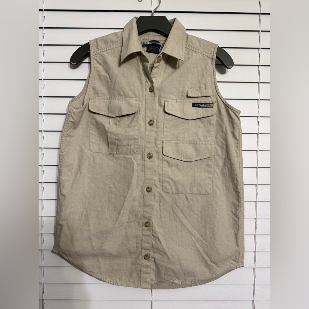 #7) Exofficio adventure wear Vest size 6-8 Excellent condition